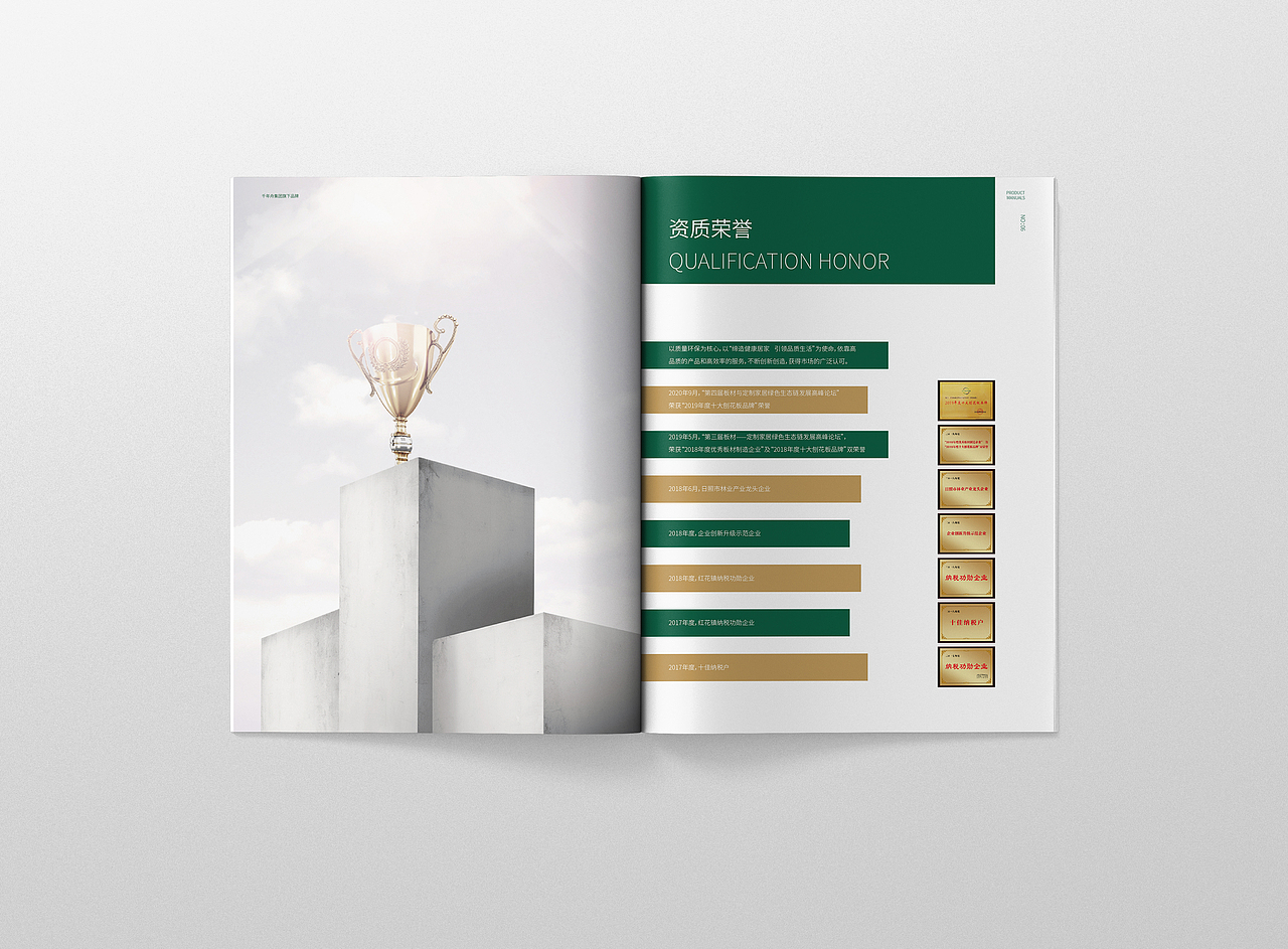 千年舟集团旗下品牌澳斯柏恩品牌画册