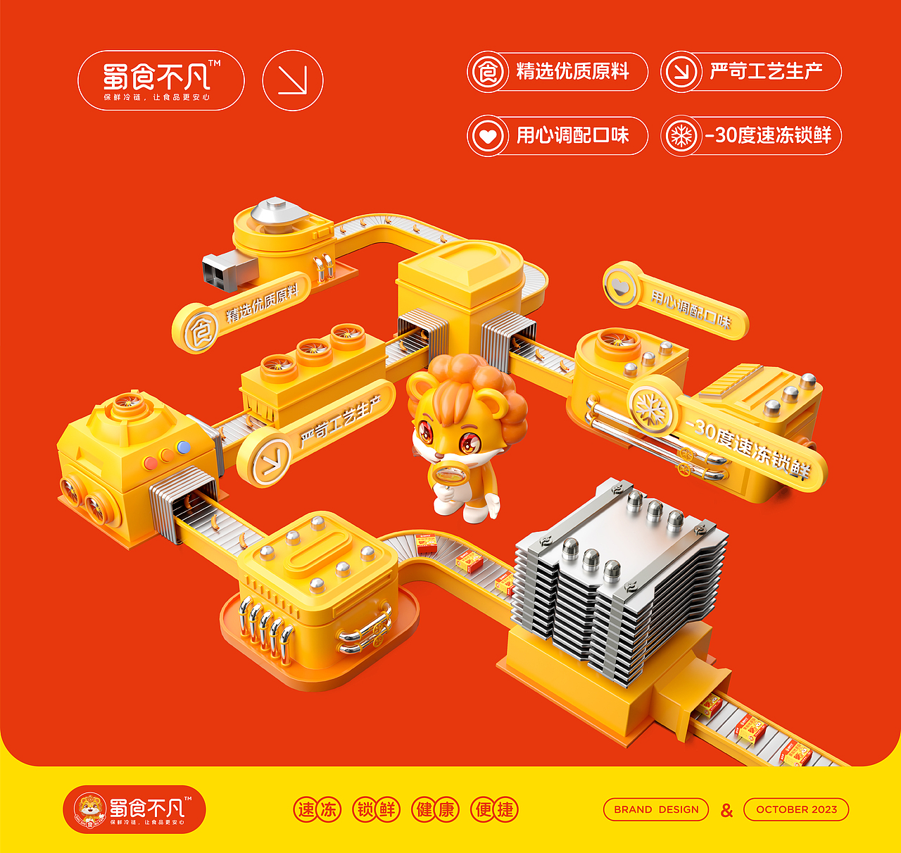 蜀食不凡×楷文|品牌全案设计 LOGO/IP/包装(图ZMzY0MDc1MzI0) - 品牌 - 站酷设计师楷文品牌设计原创素材 - 站酷ZCOOL