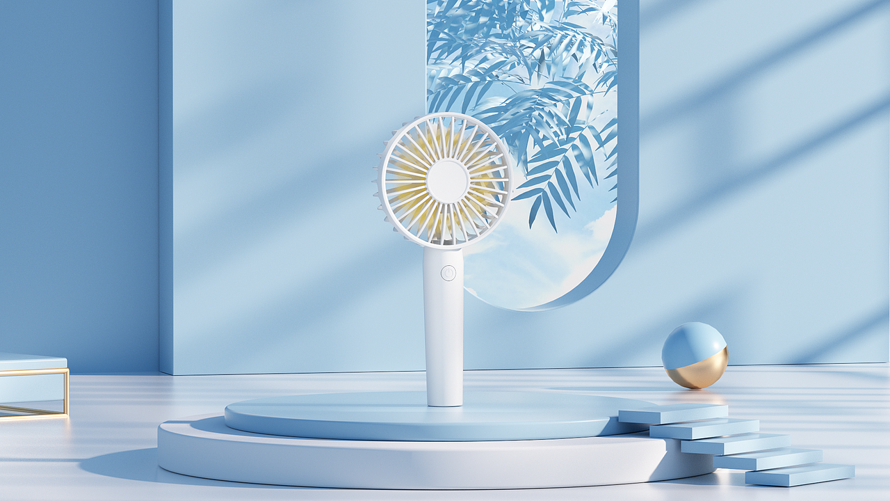 清新小风扇动画（图ZMzEwNDAyMzgw） - 动画/影视 - 站酷设计师CG_QI原创素材 - 站酷ZCOOL