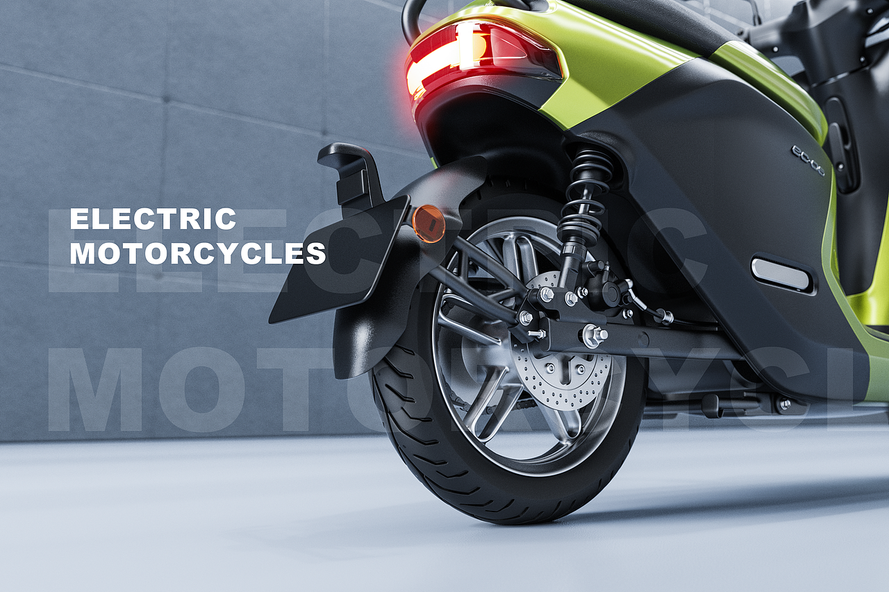 随便渲渲之电动摩托车