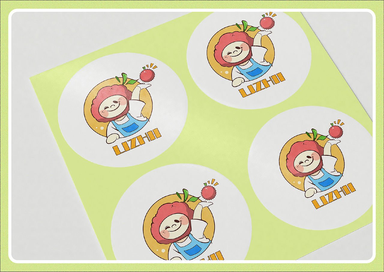 logo设计 | “荔枝”logo设计提案（图ZMzQwMTc5MTU2） - Logo - 站酷设计师K076原创素材 - 站酷ZCOOL
