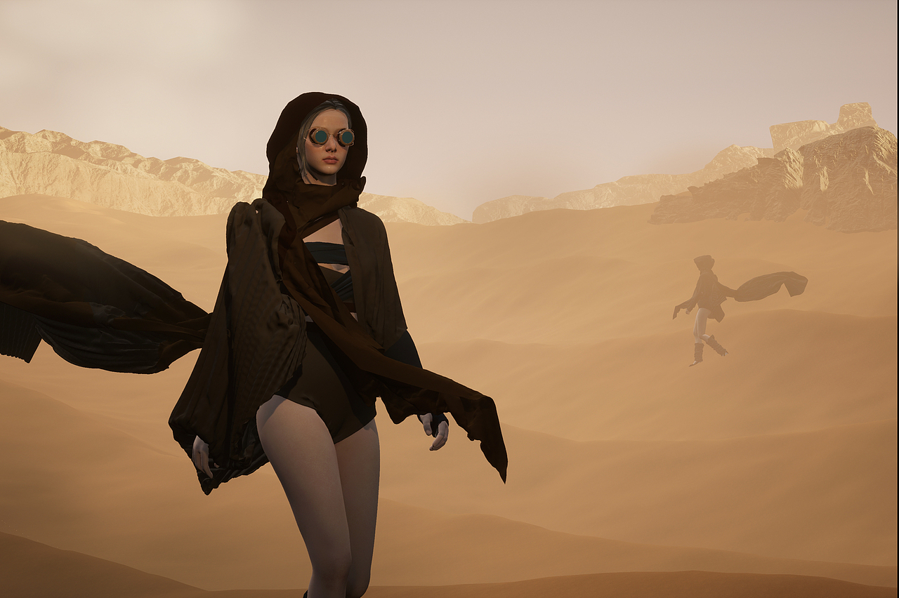 3D人物服饰练习（图ZMzM2MDc4MDA0） - 人物/生物 - 站酷设计师Mola翻车鱼原创素材 - 站酷ZCOOL