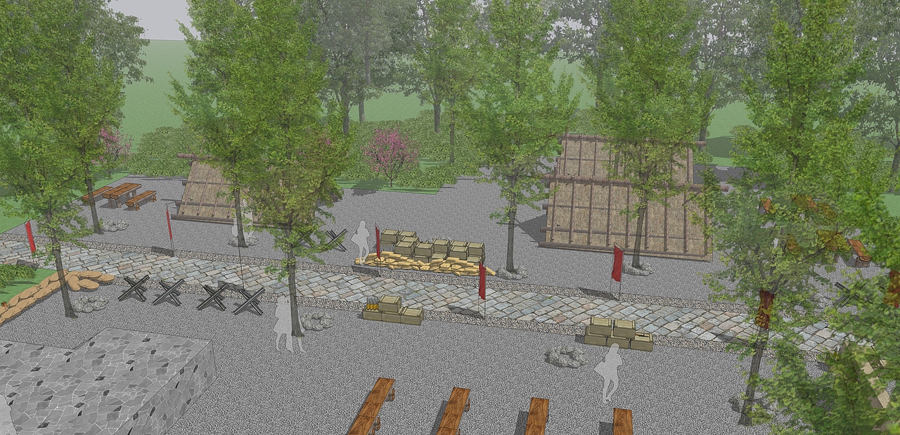 长征国家文化公园 长征历史步道 誓师大会遗址提升方案（图ZMzE1ODQ5Mzgw） - 景观设计 - 站酷设计师诧迹景观原创素材 - 站酷ZCOOL