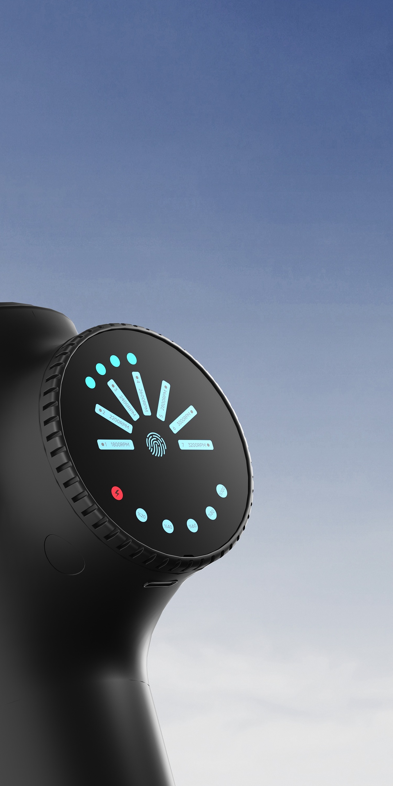 【工作记录】筋膜枪产品渲染