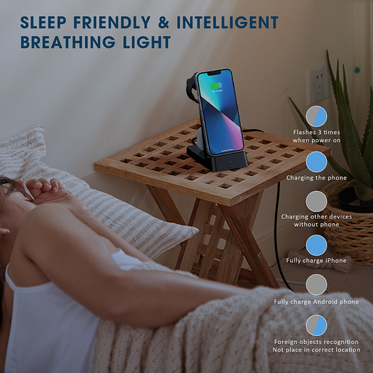 无线充电器 亚马逊主图/A+ (2021-2022年度作品 ）（图ZMjk4MDcxNjQ4） - 电商 - 站酷设计师Bonjour航原创素材 - 站酷ZCOOL