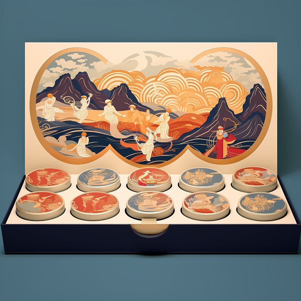 中秋礼盒系列包装设计Ⅴ