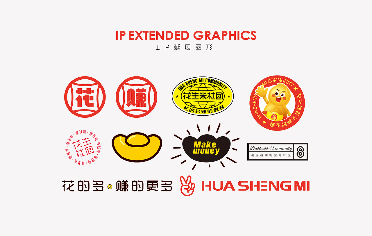 花生米社团IP设计花多多