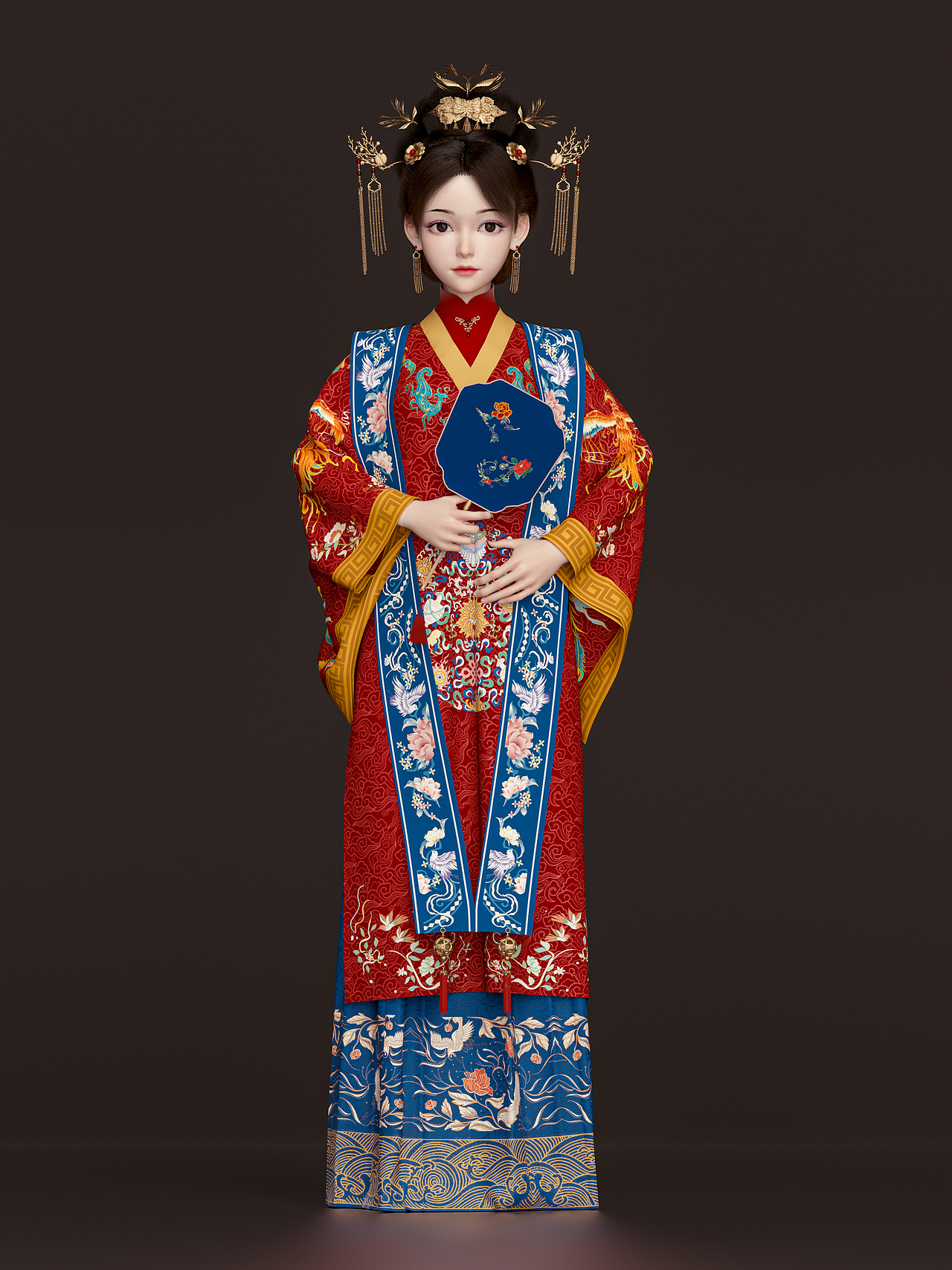 明制汉服 三维（图ZMzQ5NjAwMzg4） - 人物/生物 - 站酷设计师ULTRA一MODERN原创素材 - 站酷ZCOOL