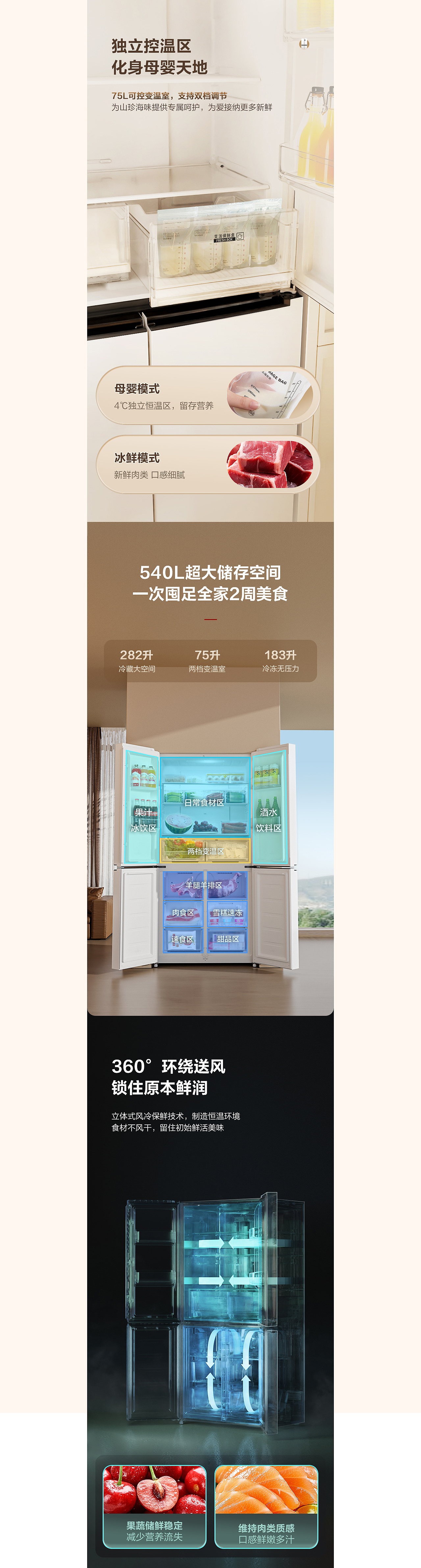 格力冰箱商详页（图ZMzY3Mzk0NDcy） - 电商 - 站酷设计师莱昂纳卷原创素材 - 站酷ZCOOL