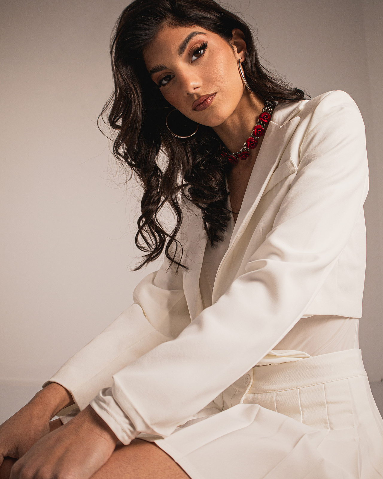 混血感特殊气场女外