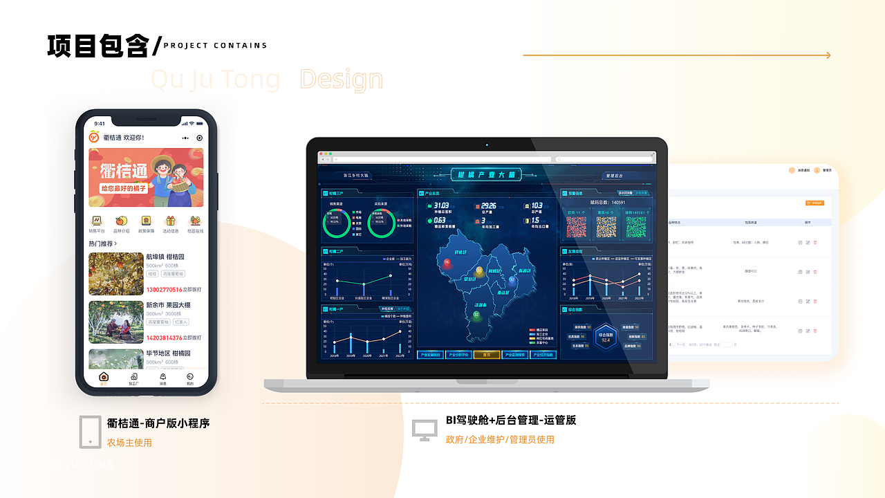B端小程序+智慧大屏（衢桔通）（图ZMzAyNjc1Mjcy） - APP界面 - 站酷设计师什么是快乐星球96原创素材 - 站酷ZCOOL