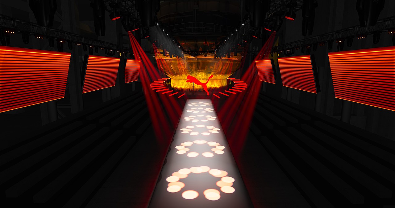 PUMA RUNWAY彪马2024春季产品订货会设计概念方案