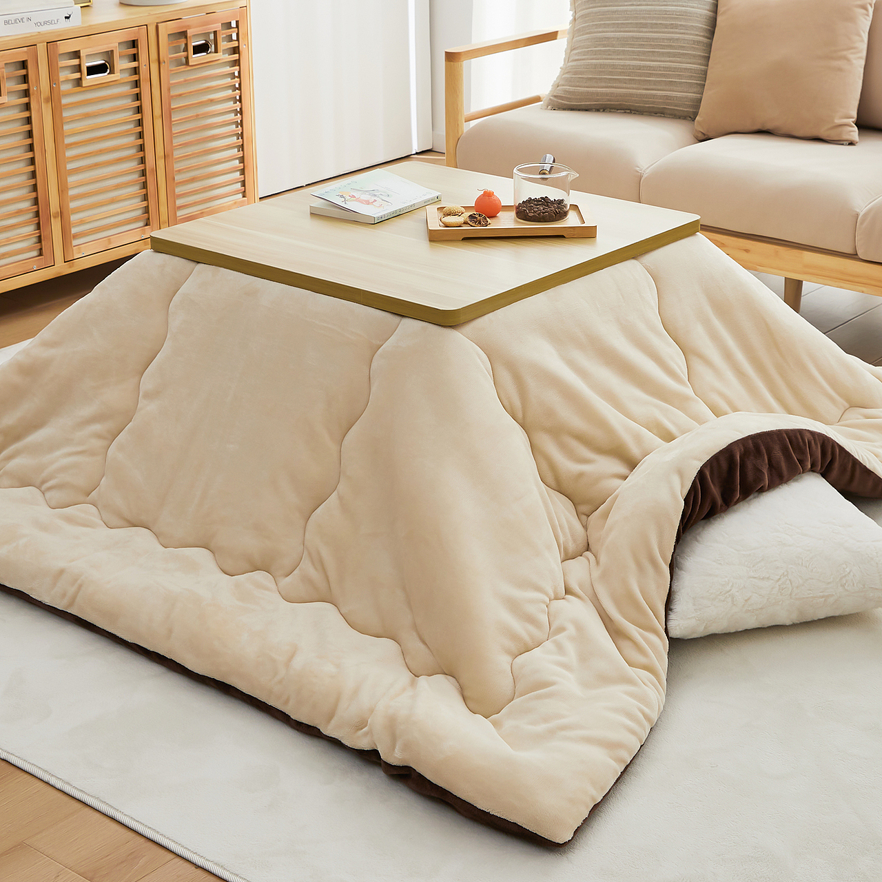 Amazon日本站暖炉被页面