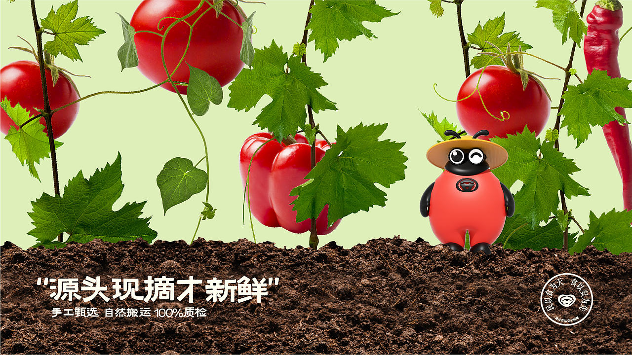 极致的新鲜 来自生鲜的本源|生鲜传奇全案升级|IP(图ZMzYwMDcyNDI0) - 品牌 - 站酷设计师桥Branding原创素材 - 站酷ZCOOL