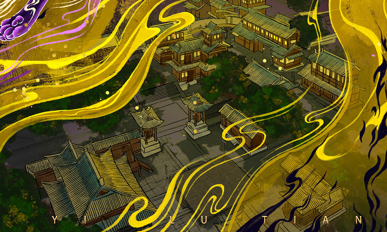 《山海经》-天狗（图ZMzY0MjA4NDg4） - 创作习作 - 站酷设计师墨阳Fch原创素材 - 站酷ZCOOL