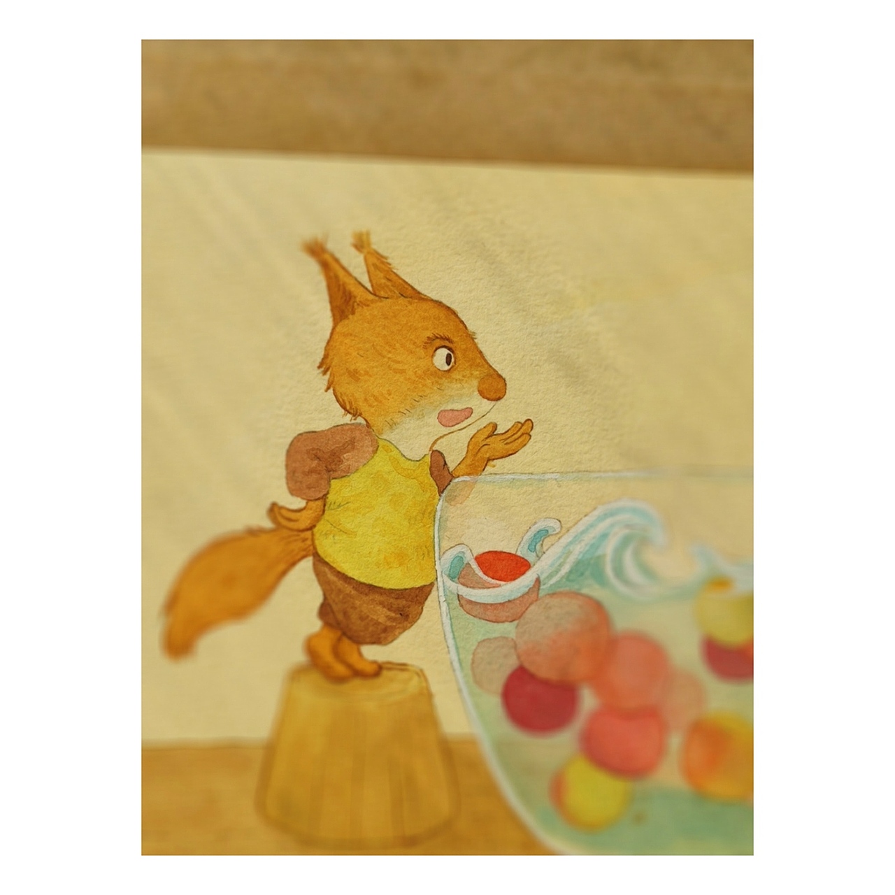 一群小松鼠忙碌的时刻