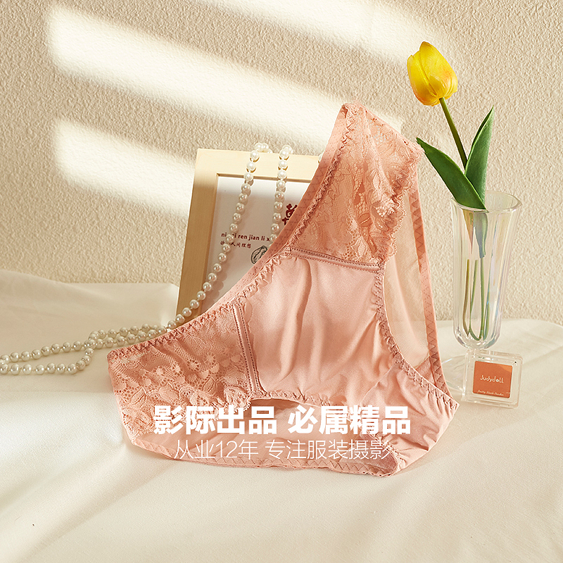 女装性感蕾丝内裤 创意摆拍 优雅 拍摄 平铺 淘宝（图ZMzIyODEyMjMy） - 休闲/流行服饰 - 站酷设计师影际摄影甜甜原创素材 - 站酷ZCOOL