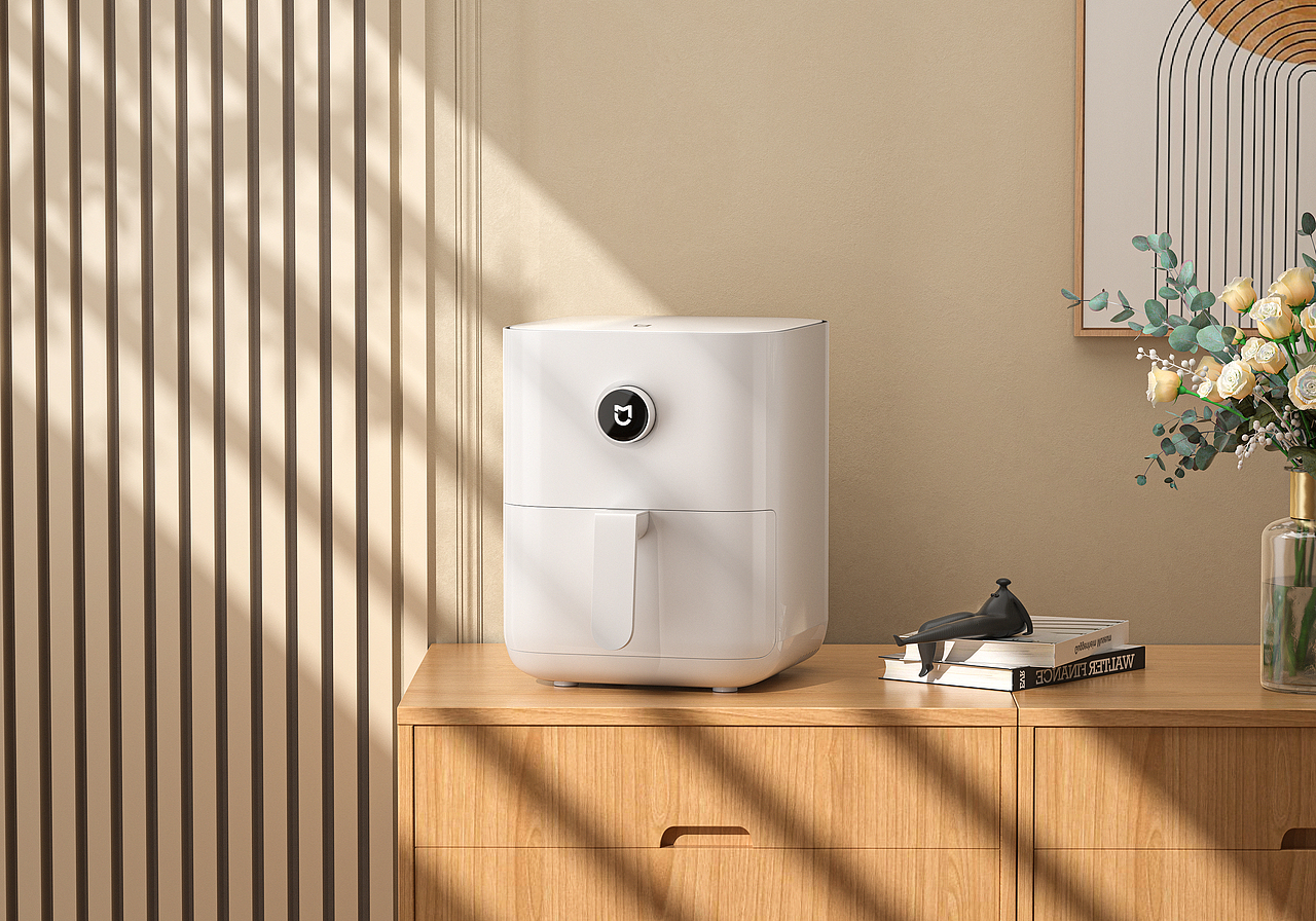 耳机、空气炸锅渲染（图ZMzY1NzkzMTg4） - 产品 - 站酷设计师瑞一杯原创素材 - 站酷ZCOOL