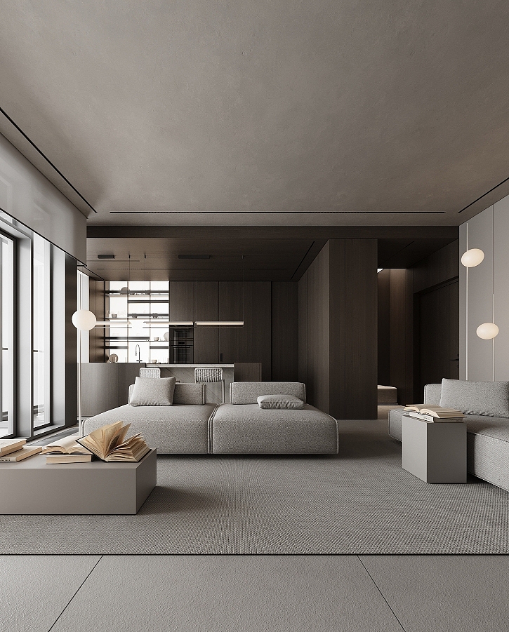 120㎡ 大气温柔 意式极简