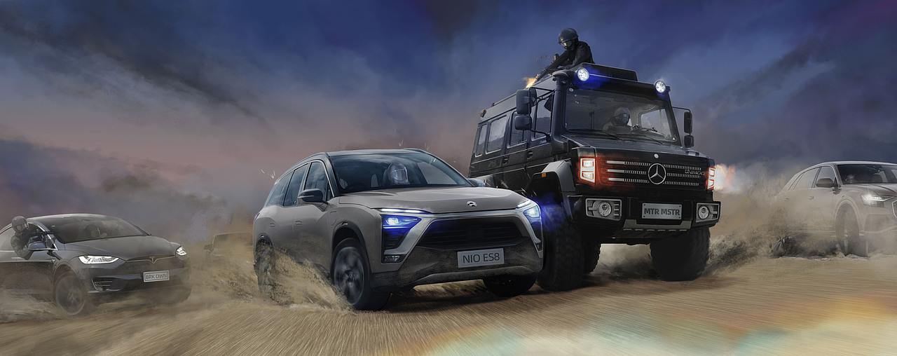 突围（图ZMzE3MDM2OTQw） - 商业插画 - 站酷设计师冰川斜阳原创素材 - 站酷ZCOOL