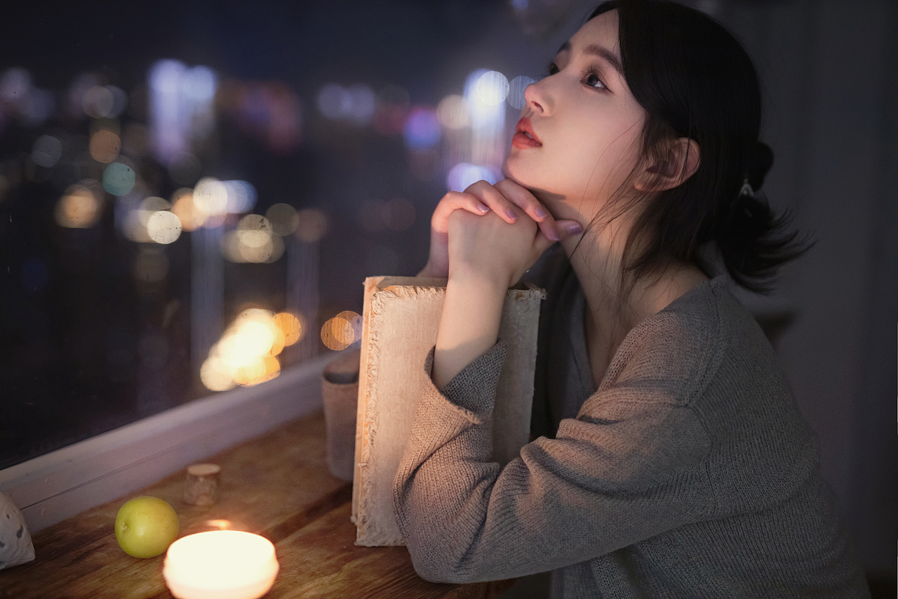 烛光夜色（图ZMzMwODQyMzg0） - 人像摄影 - 站酷设计师芥茉在拍照原创素材 - 站酷ZCOOL