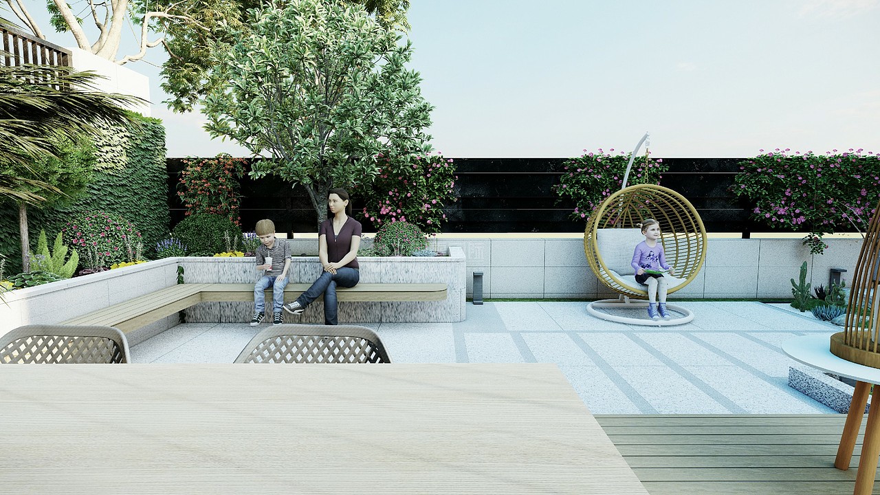 别墅景观丨融信沐澜（图ZMjk3NDU3MzU2） - 景观设计 - 站酷设计师何青蓝原创素材 - 站酷ZCOOL