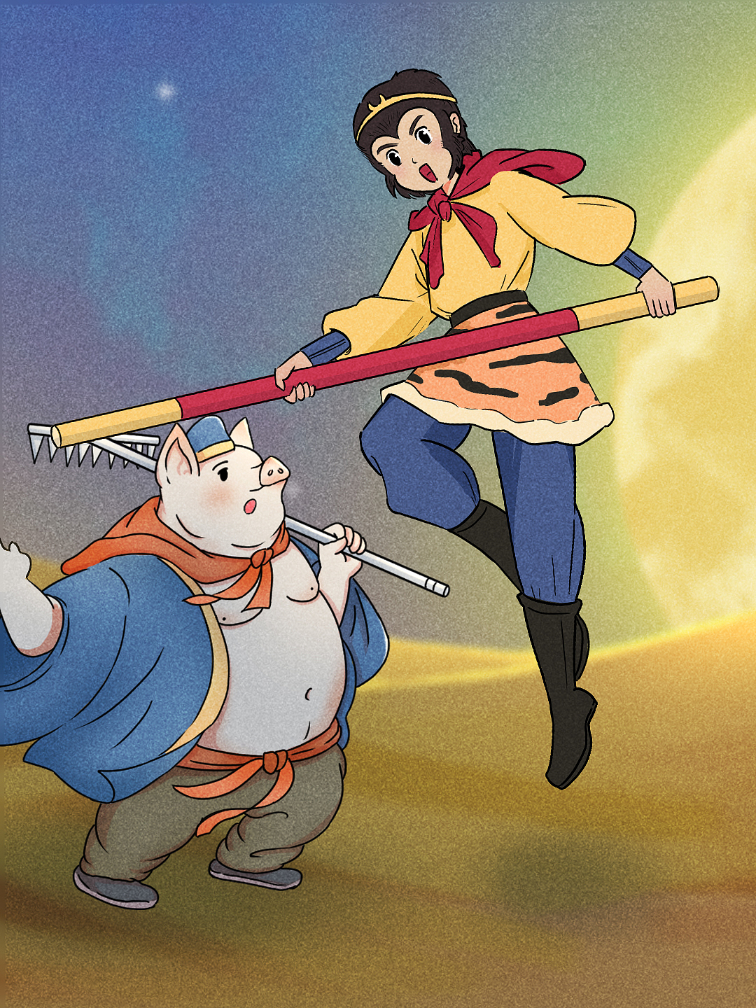 草根知本-中秋国庆创意动画