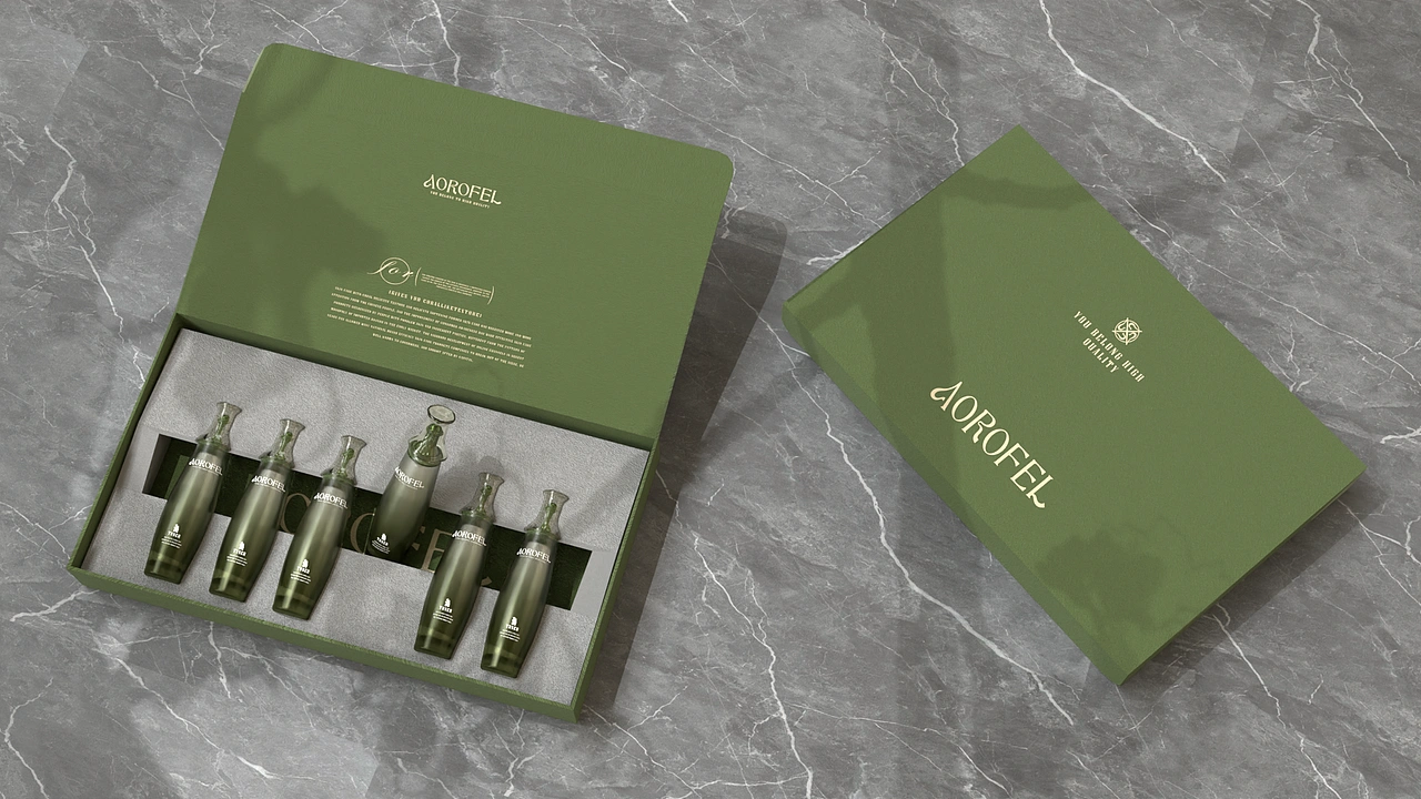 AOROFEL护肤品品牌包装全案设计
