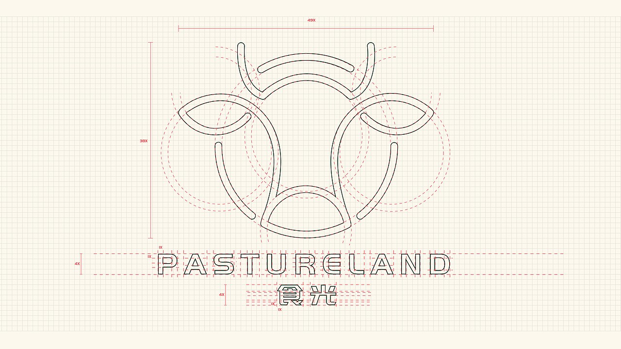 PASTURELAND&食光｜牛排西餐厅｜品牌VI设计（图ZMzE4NTM3NTc2） - 品牌 - 站酷设计师GGDou原创素材 - 站酷ZCOOL
