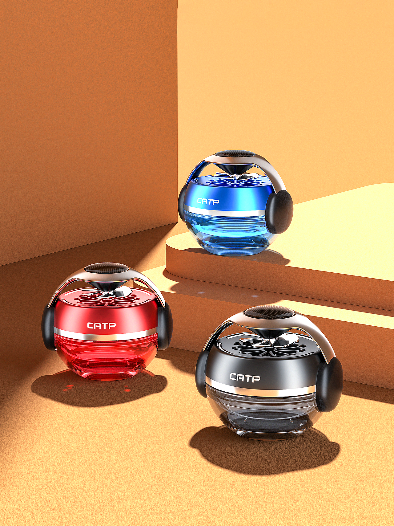 三维渲染丨车品香薰