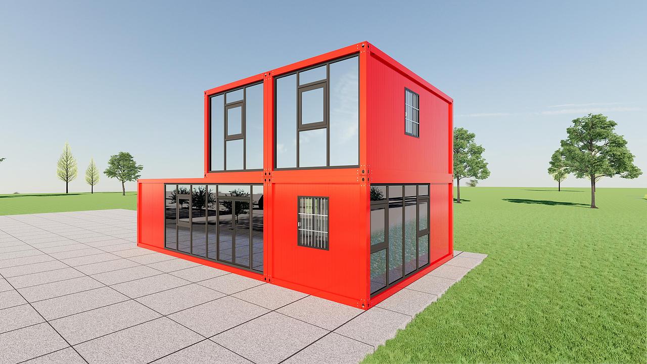 集装箱双层结构