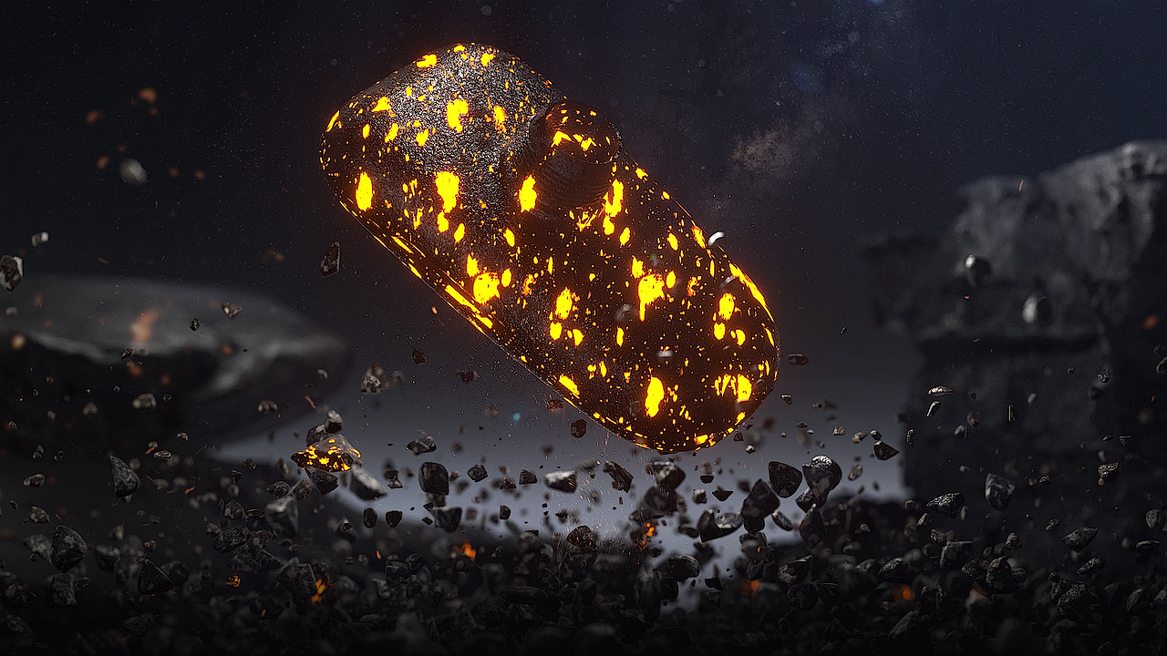 C4D动态渲染 车载支架