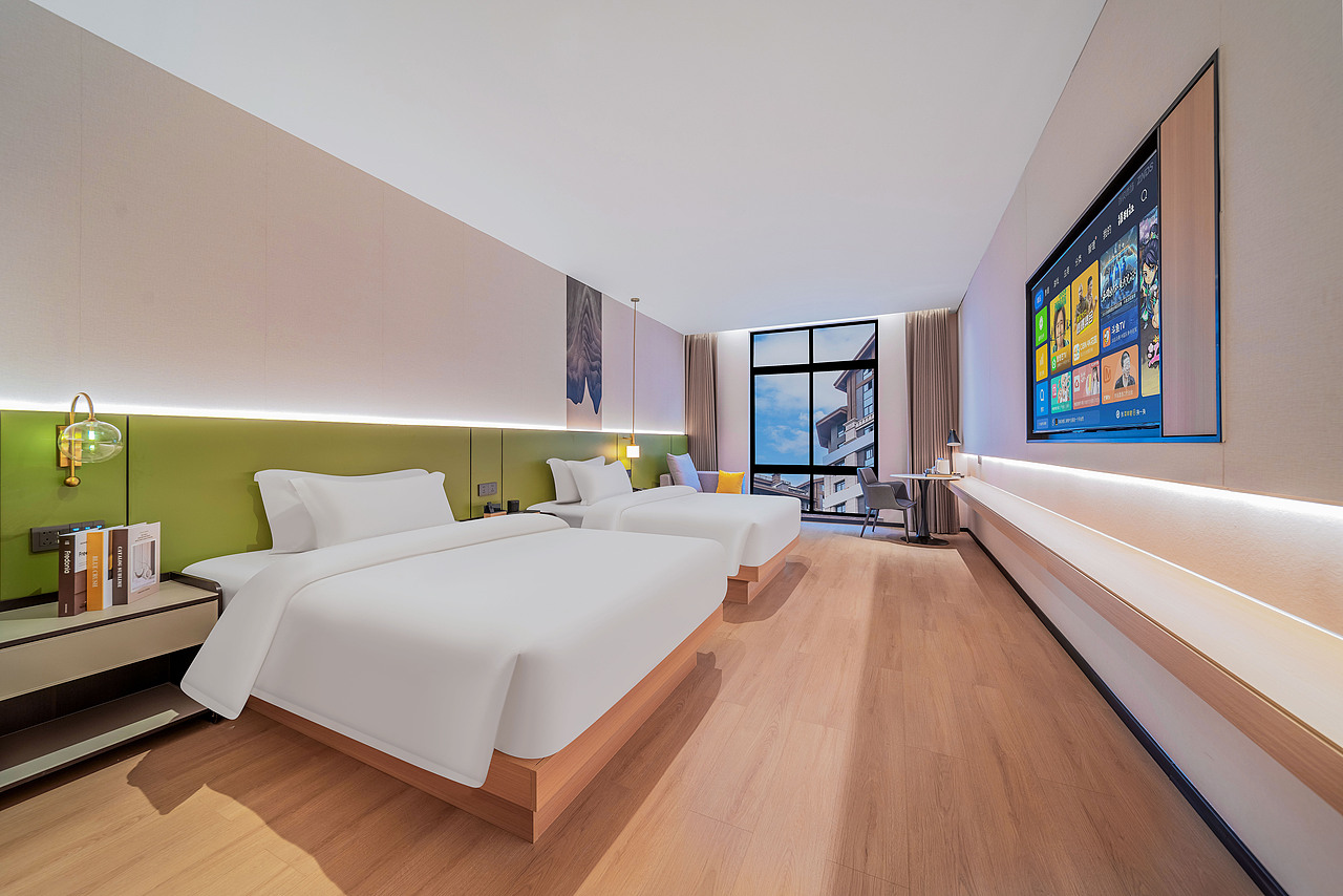 重庆市巫山县酒店拍摄|尚岸江景酒店|酒店摄影