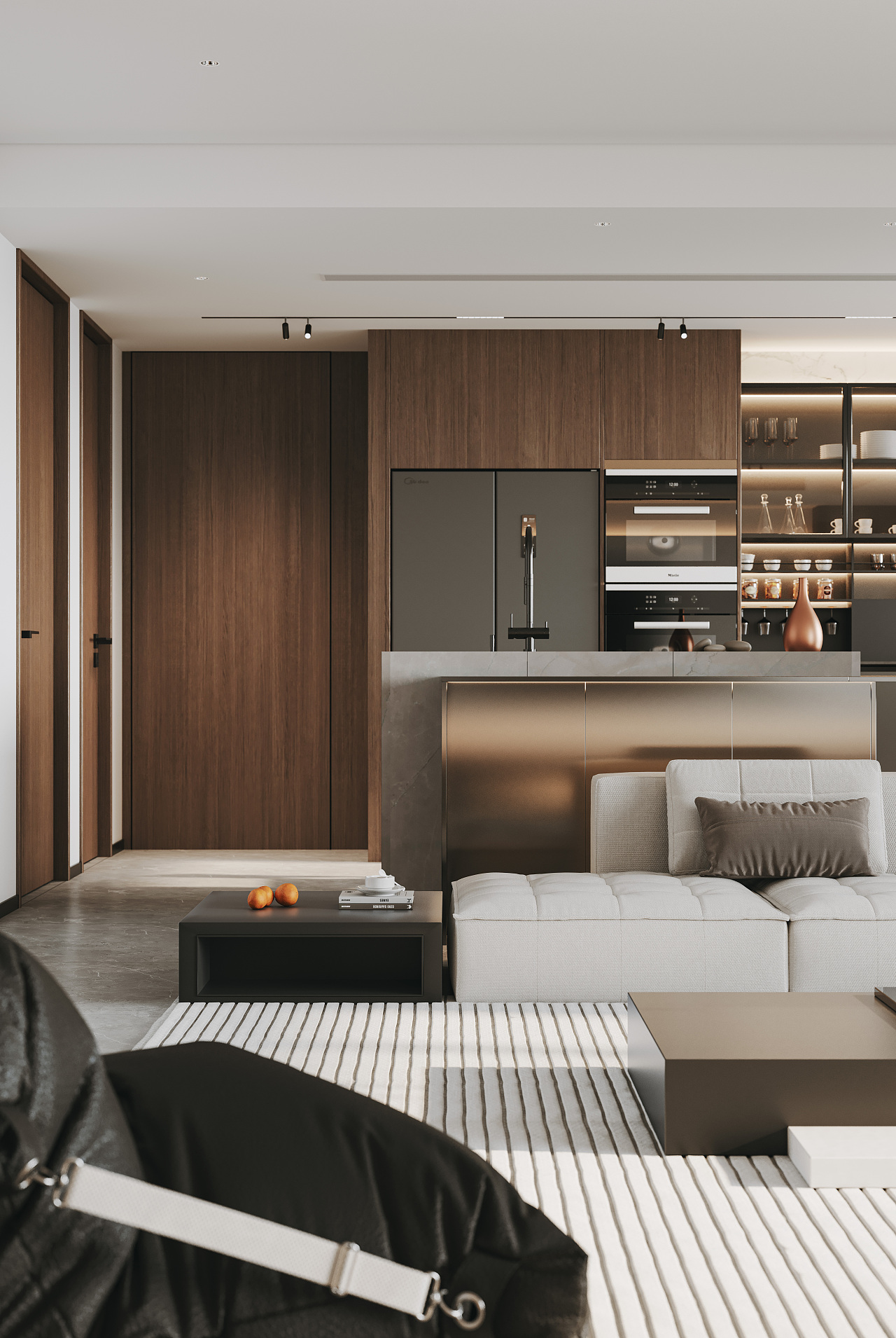 现代客餐厅卧室