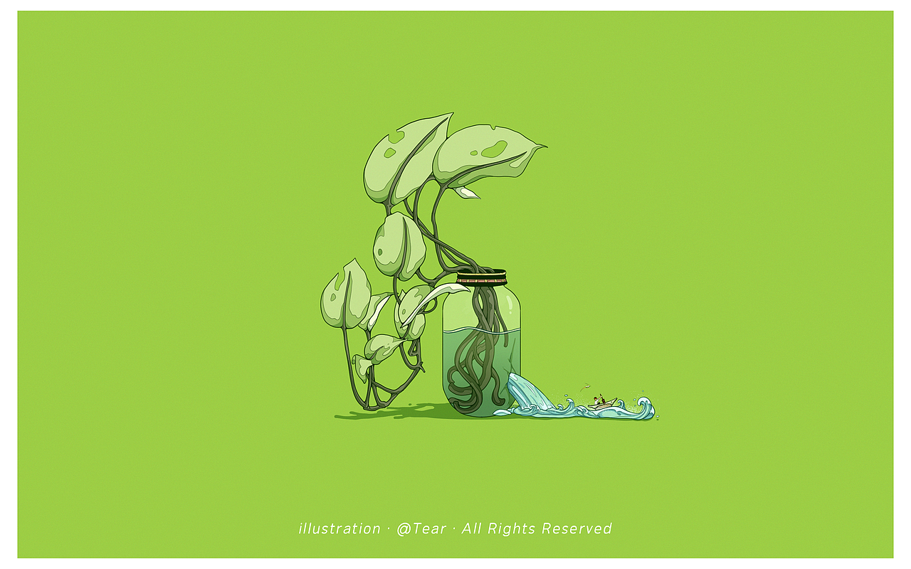 天羿TEAR——2022年度插画总结（图ZMzI5NjUyOTUy） - 新锐潮流插画 - 站酷设计师天羿TEAR原创素材 - 站酷ZCOOL