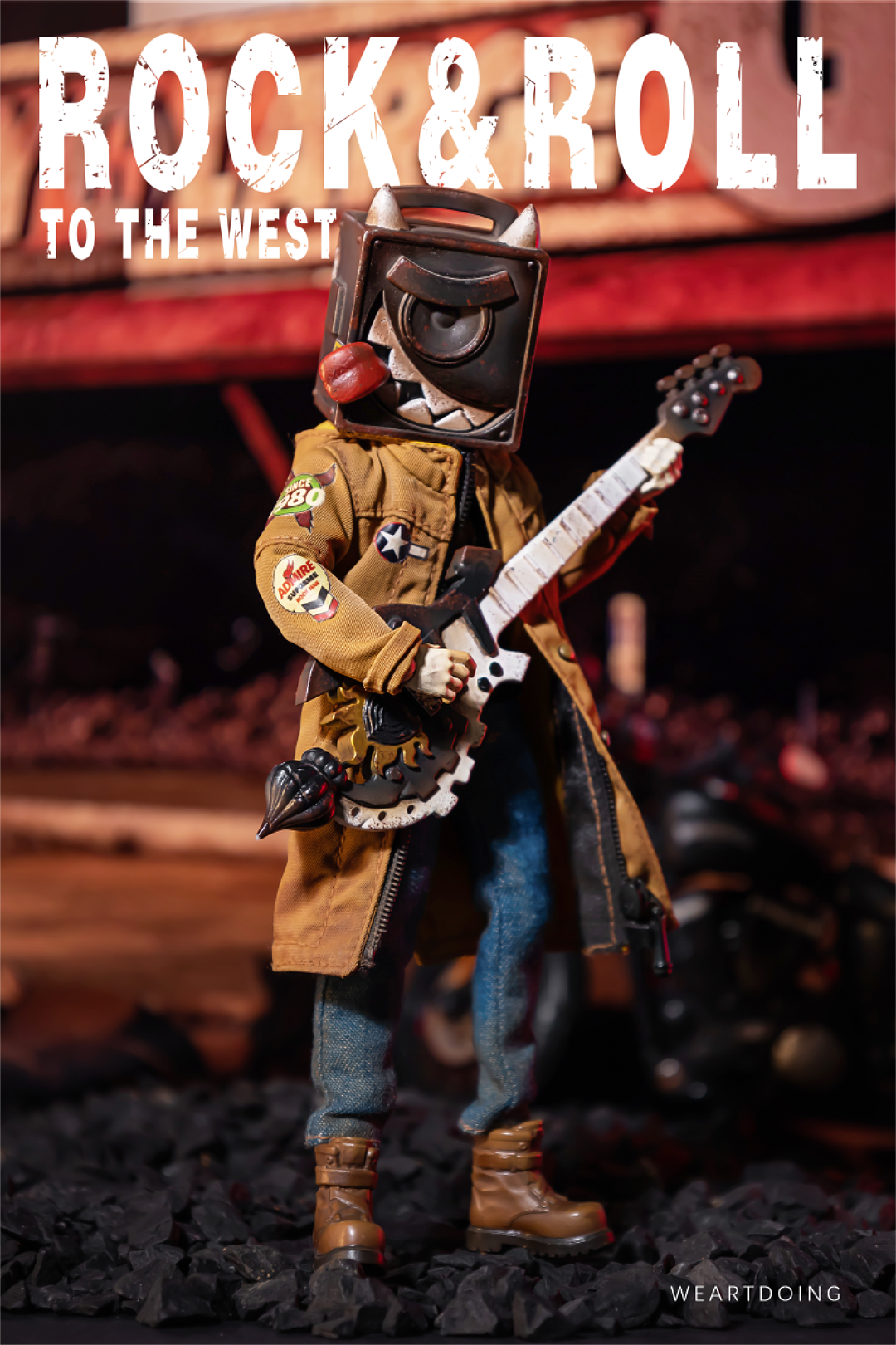 国潮可动人偶|Rock&Roll to the West西游朋克