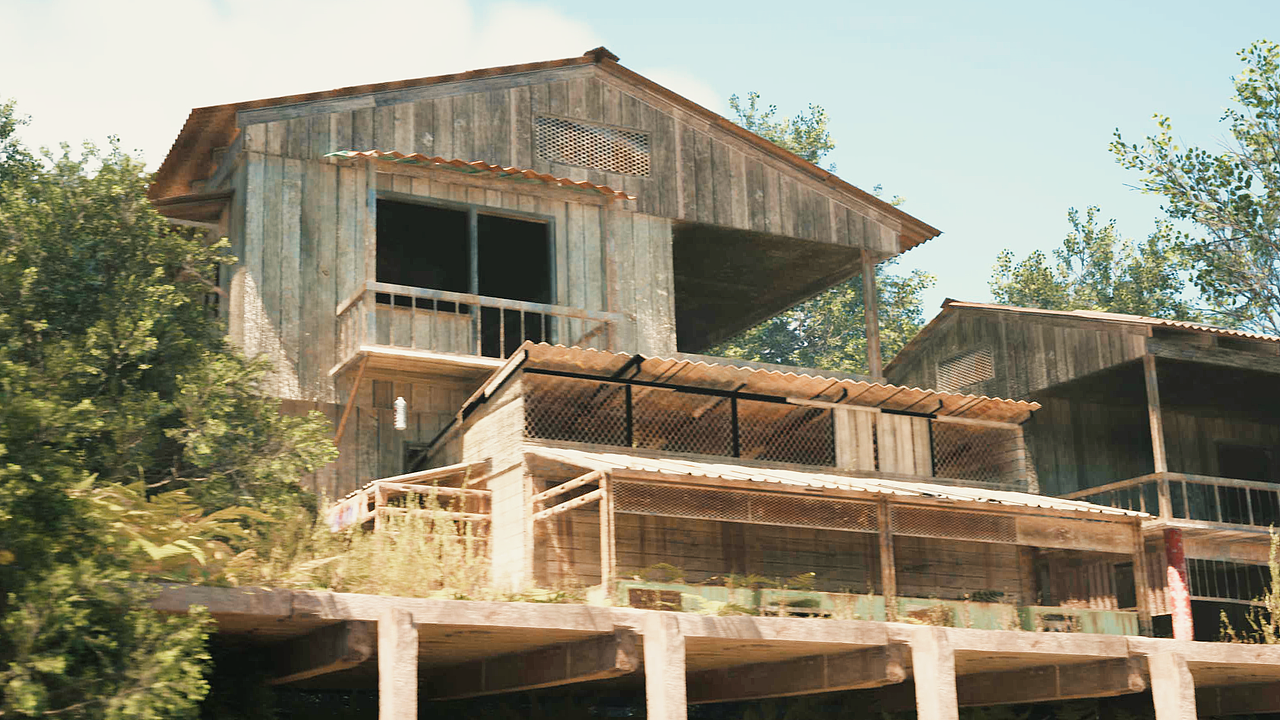 UE5-小河边的木屋