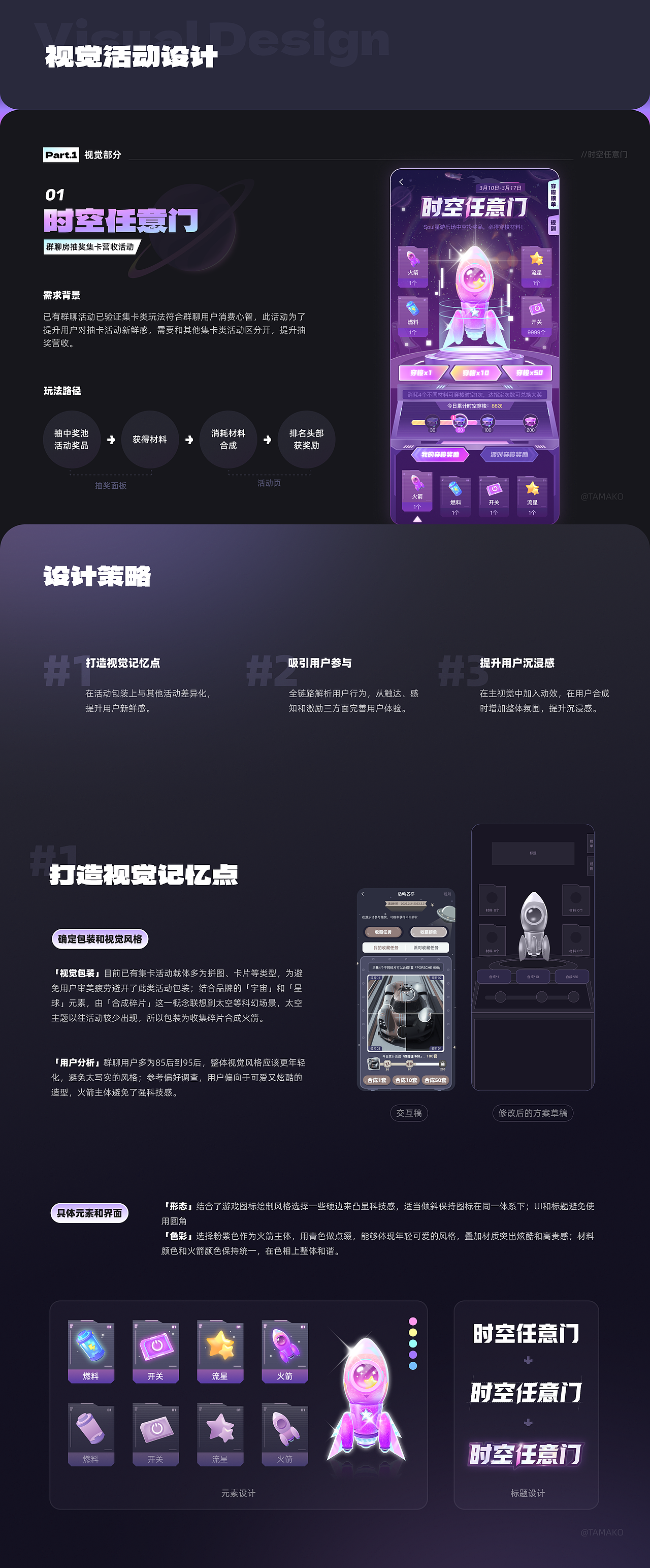 2023工作作品集整理（图ZMzYyODI0ODEy） - APP界面 - 站酷设计师蛋仔tamako原创素材 - 站酷ZCOOL