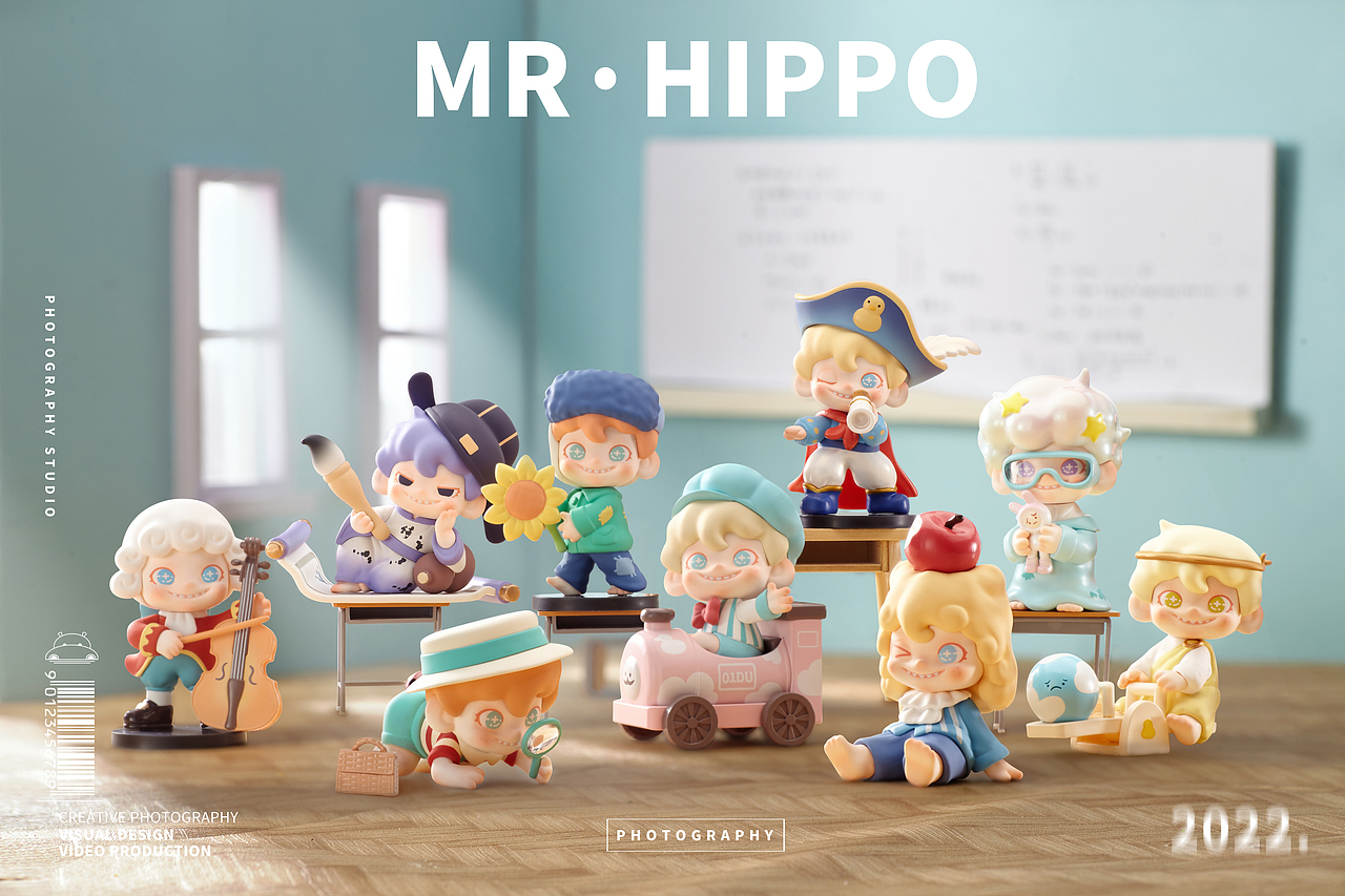 盲盒摄影-DUDOO二代课本漫游系列