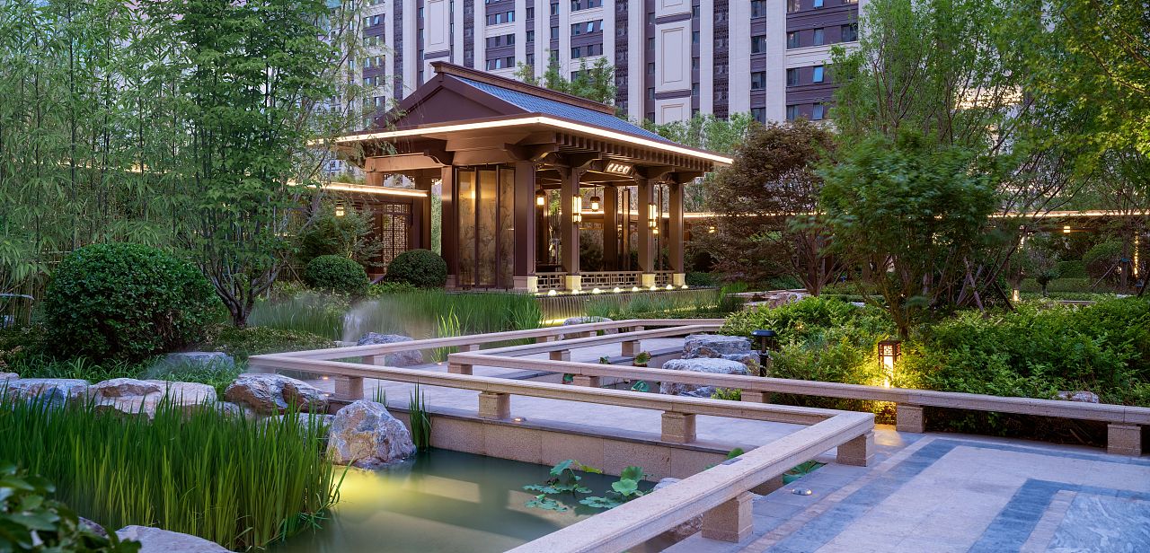 伯立森景观作品-北京中海·御山府