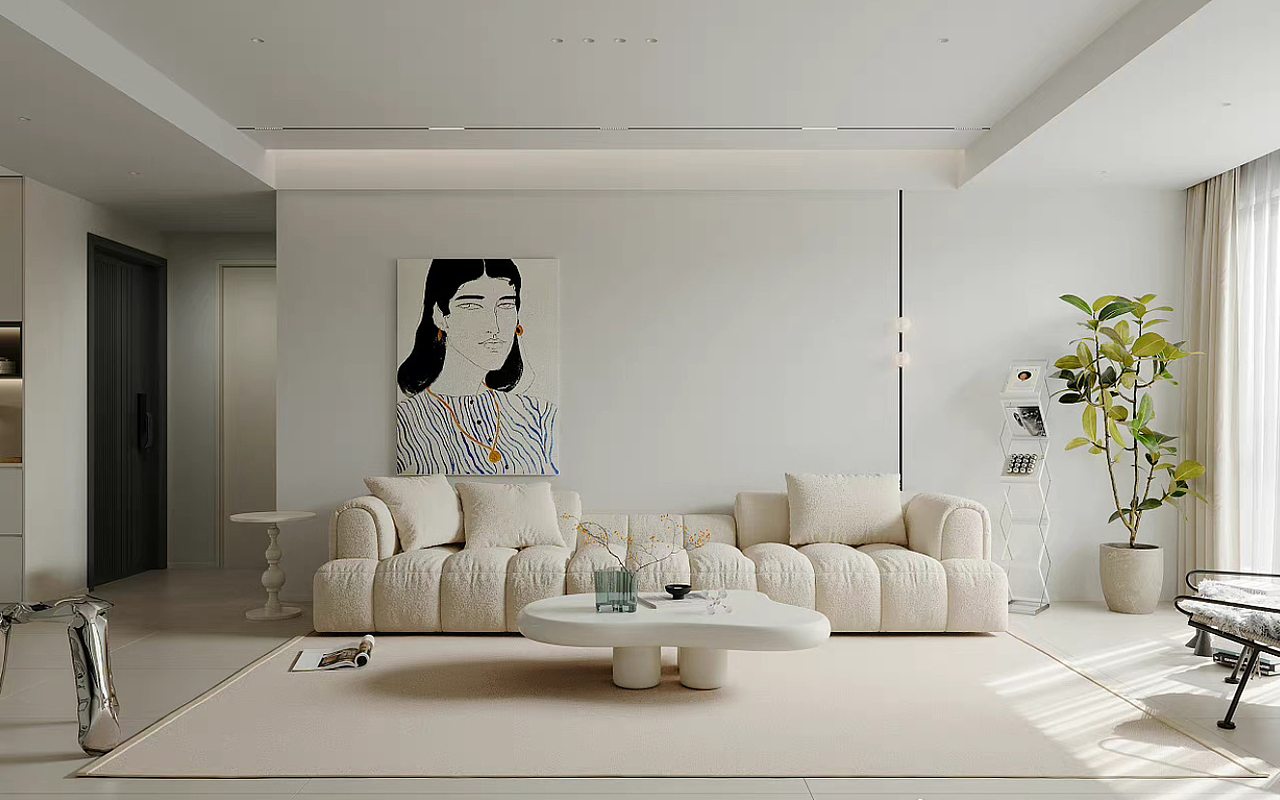 简约百搭|极简白,住进空气感的家