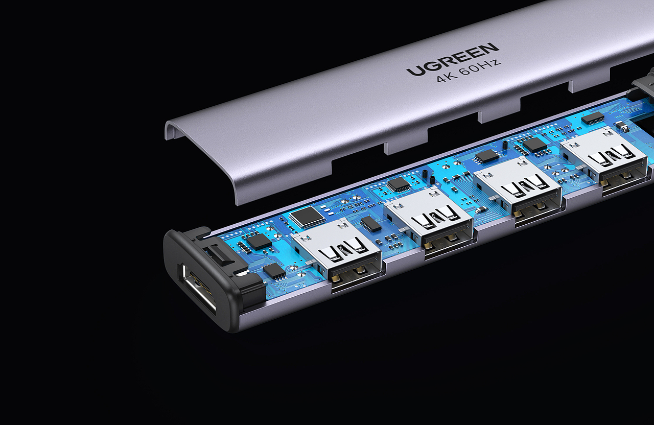 UGREEN Product rendering in 2022（图ZMzEzMTQ0ODA4） - 产品 - 站酷设计师Robinhood丶原创素材 - 站酷ZCOOL