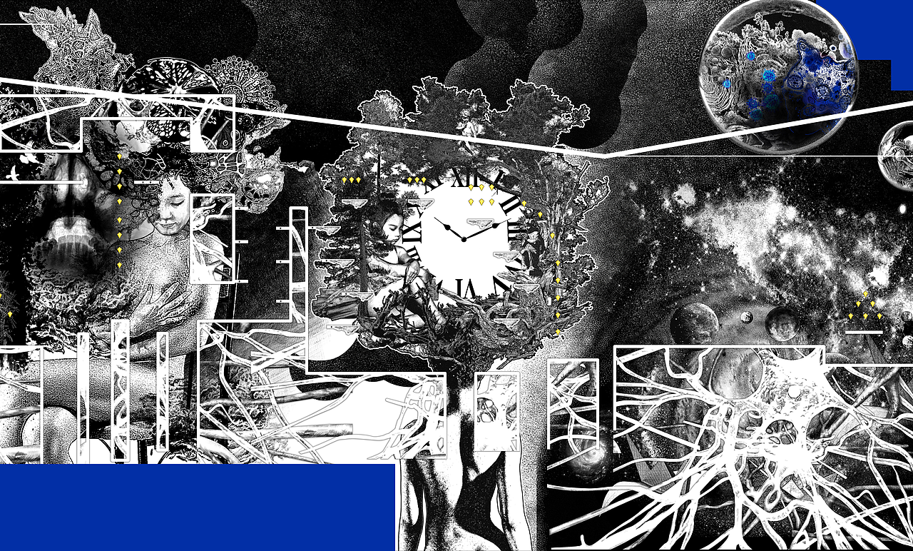 《命运》(图ZMzA1MjAwMTky) - 绘画 - 站酷设计师周天才123原创素材 - 站酷ZCOOL