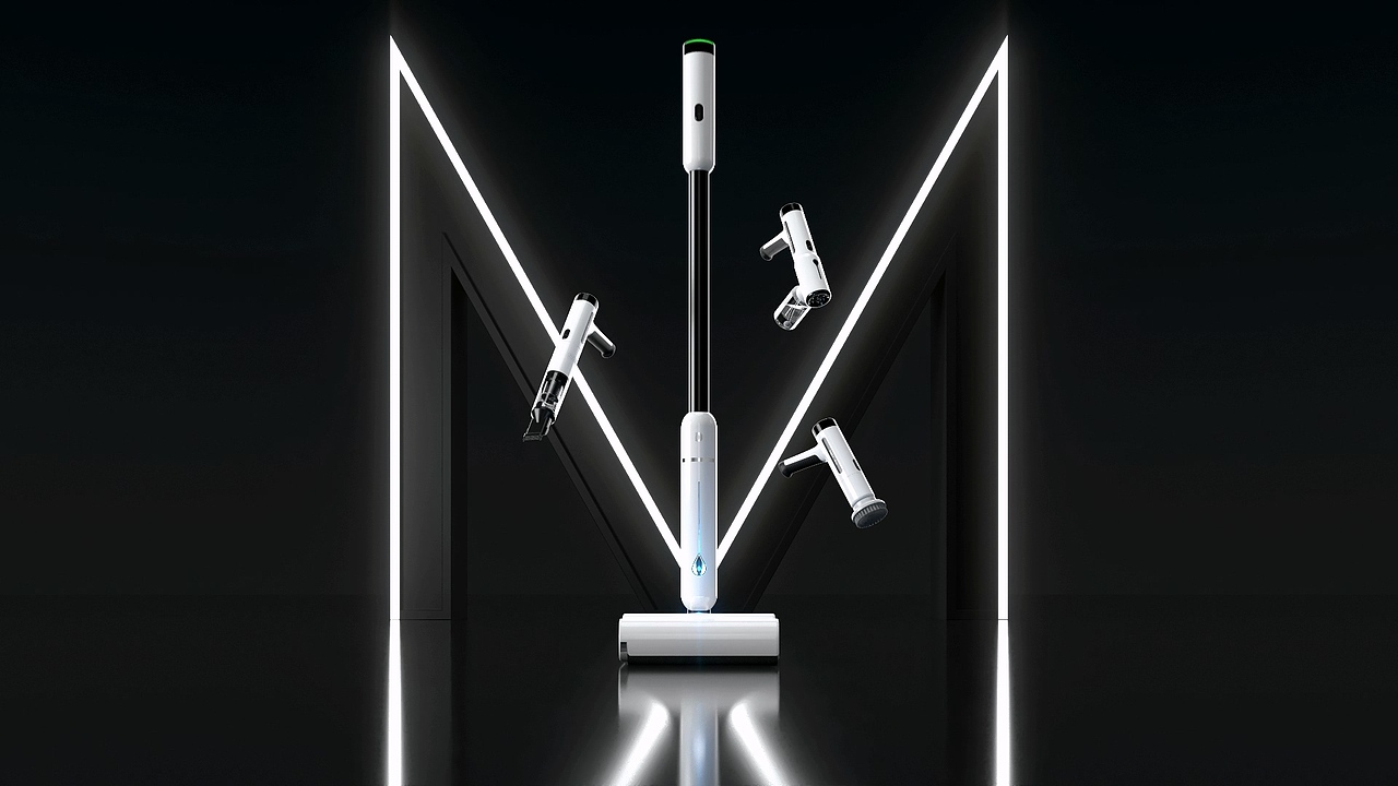 洗地机三维动画