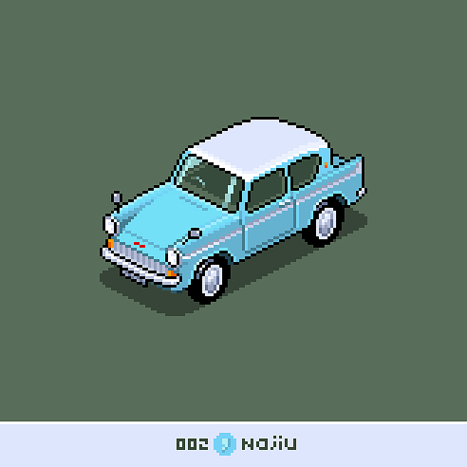 『像素百车』#002（图ZMjk5MTQwMzQ4） - 像素画 - 站酷设计师那九原创素材 - 站酷ZCOOL