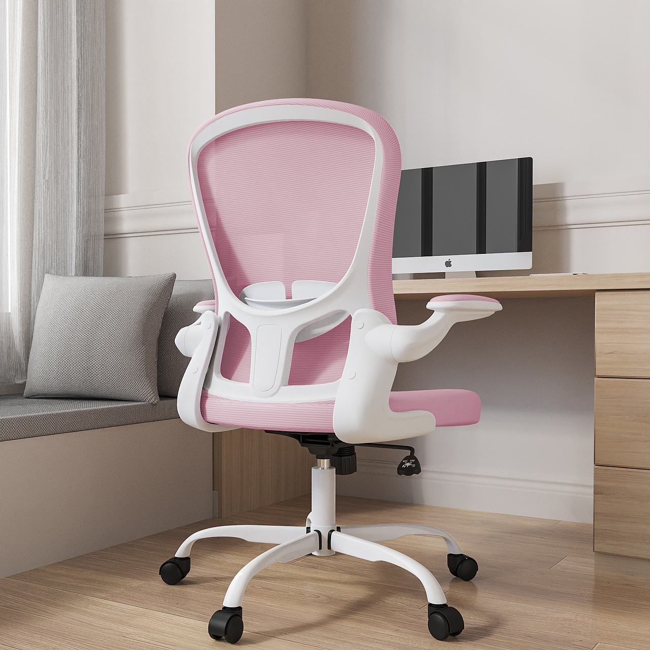 办公椅-938粉色主图