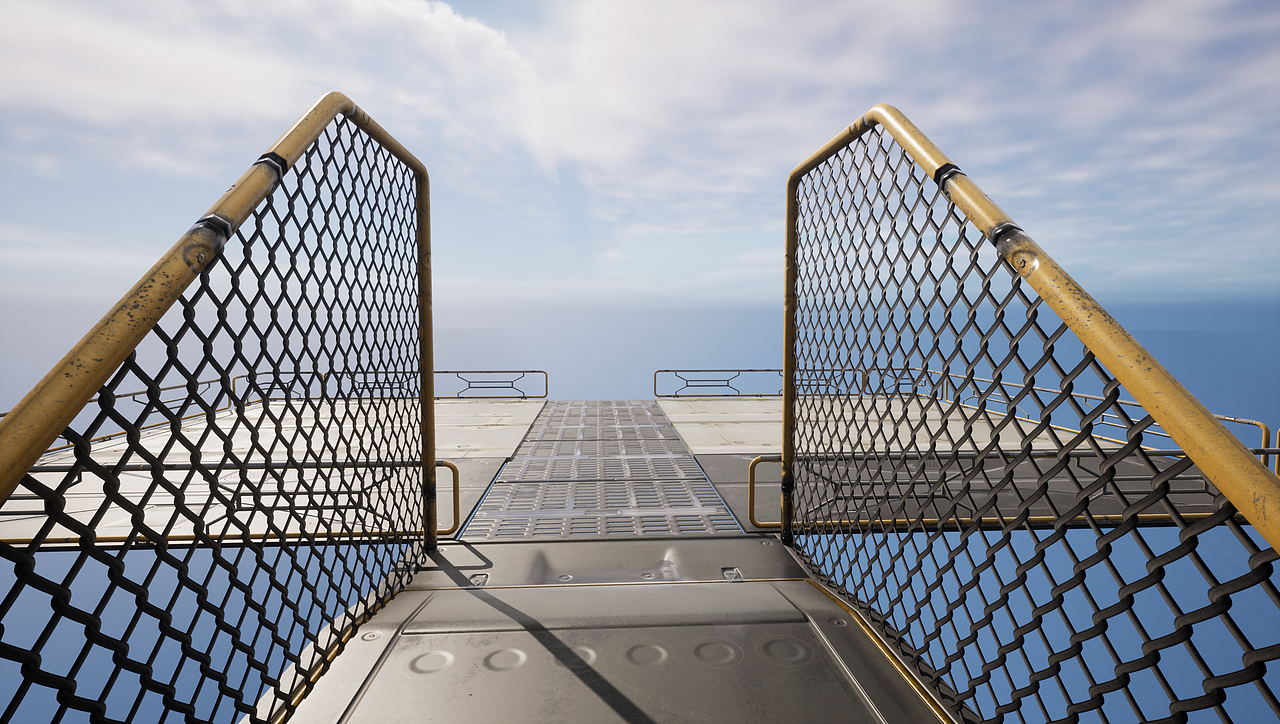 UE5科幻关卡练习