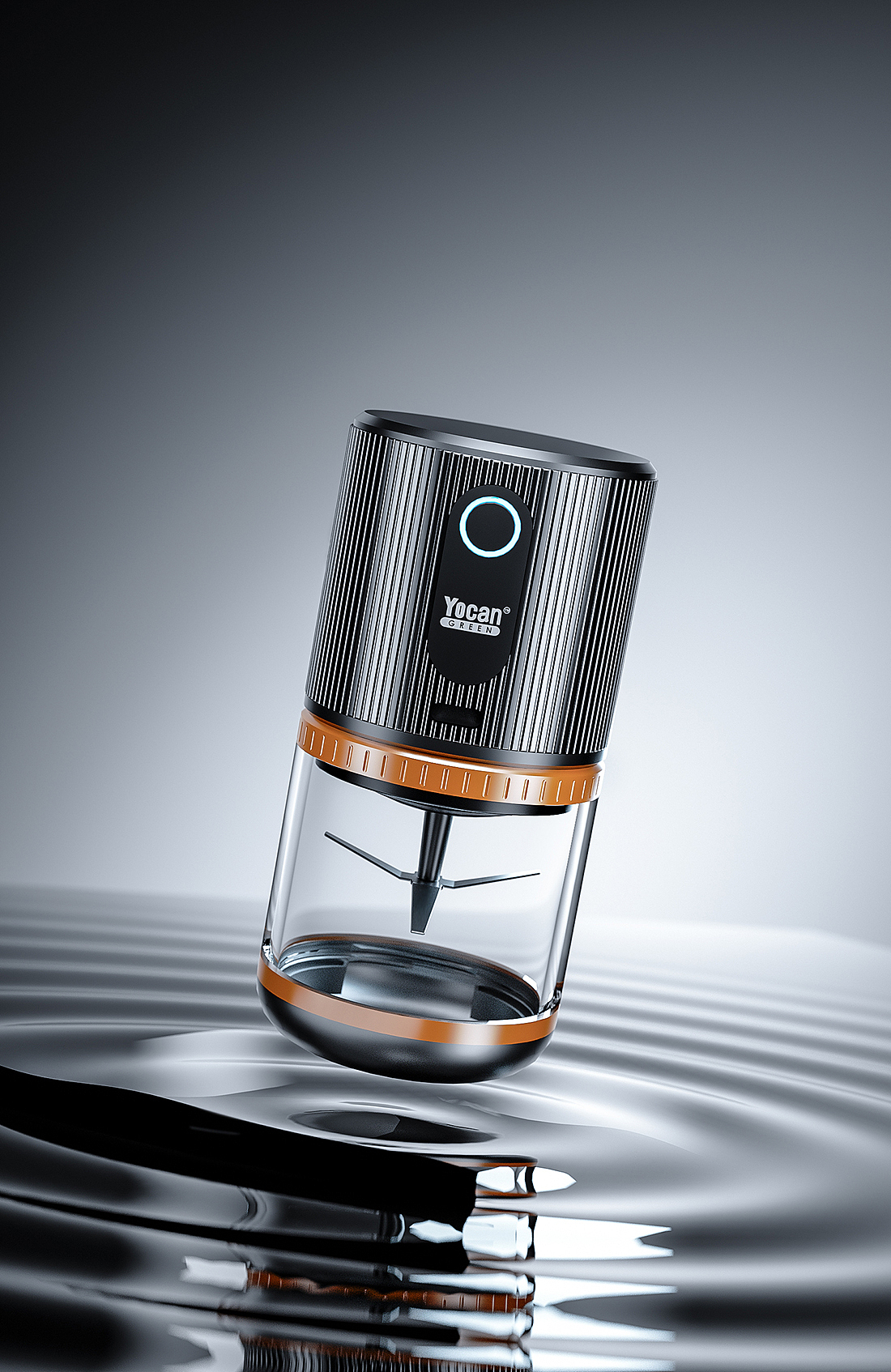 电动研磨器-产品渲染