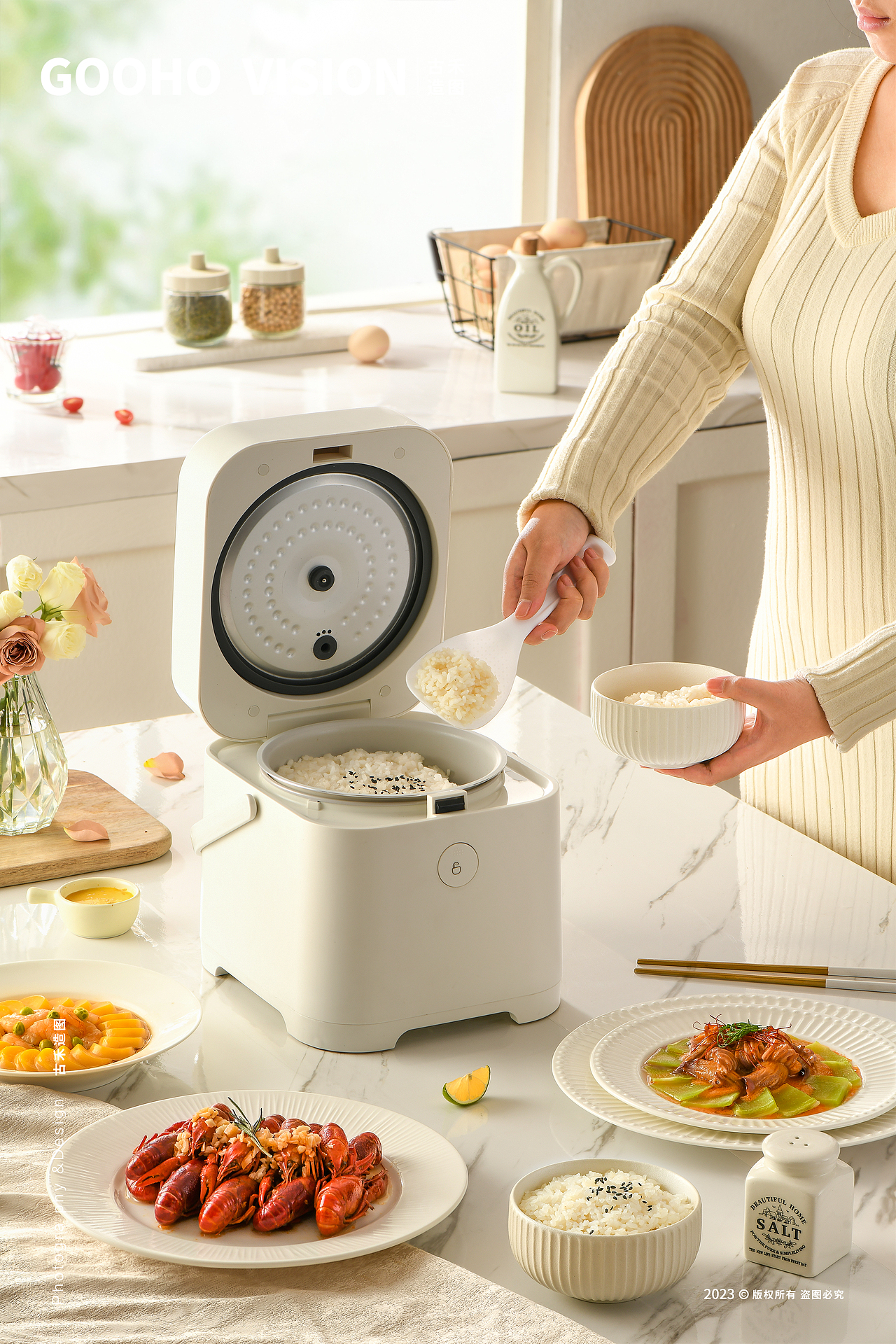 利仁电饭煲丨古禾造图 GOOHO VISION