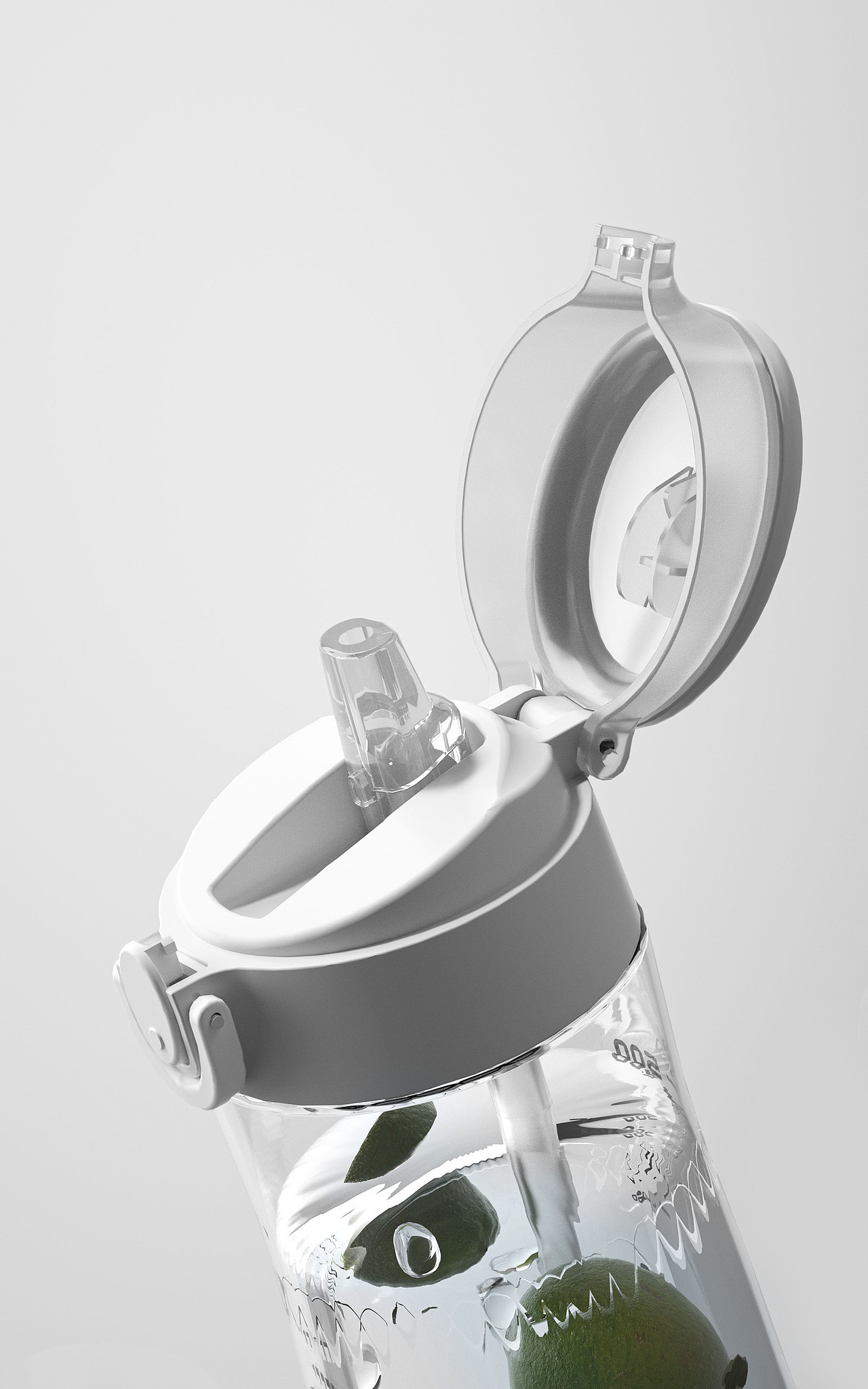 水杯(IMEIME运动便携潮流水杯(清爽))